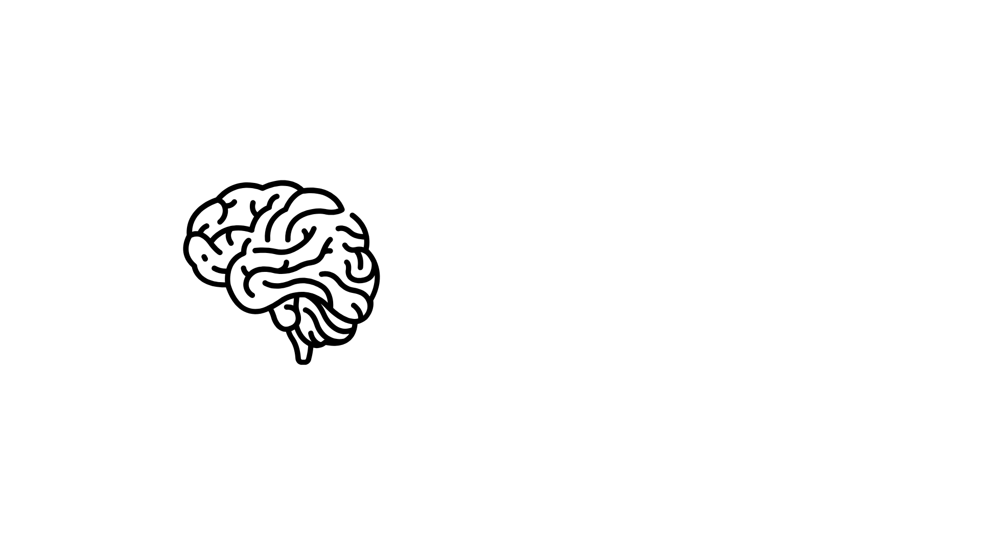 Minimalist black brain icon symbolizing human cognition, awareness, and the Mind Modes™ framework.